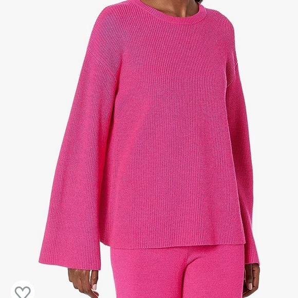 The drop Alice’s crew neck back slit ribbed sweater size medium new with tags - Picture 1 of 6